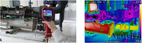 紅外熱成像儀在暖通管道檢測的應用(圖2)