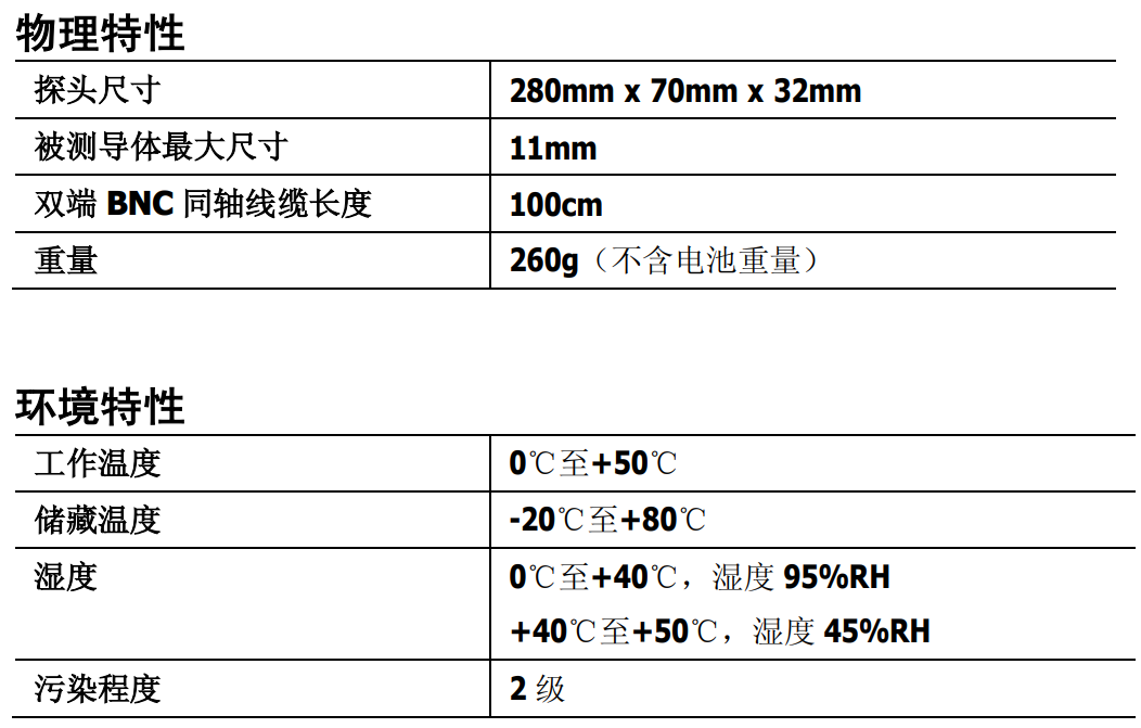 普源RP1001C電流探頭(圖2)